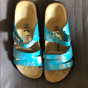 Birkies L8 39 55 slip ons - almost new condition